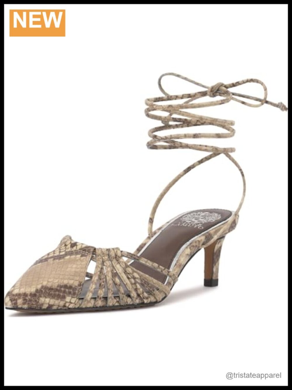 Vince Camuto Kota Leather Kitten Heel Pointed Toe Pump